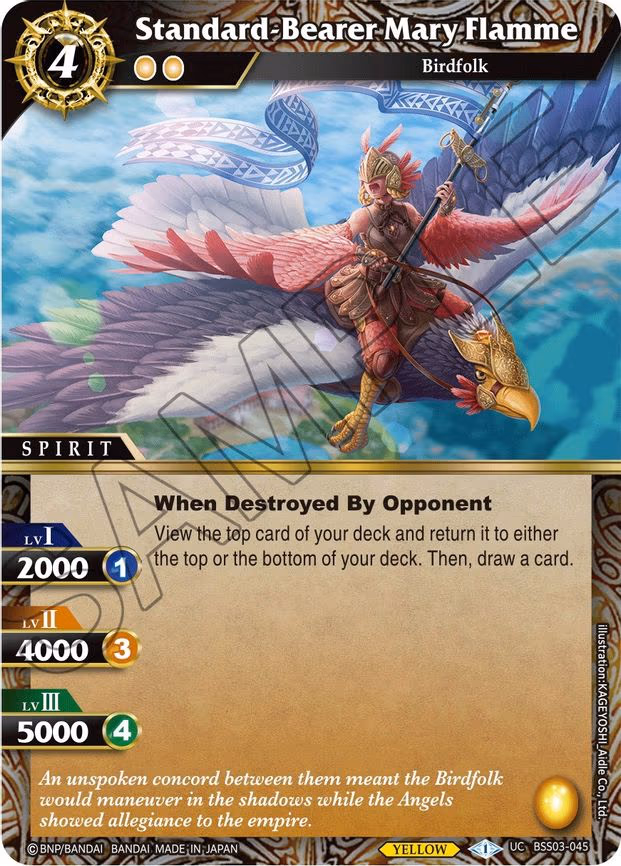 Standard-Bearer Mary Flamme - Uncommon (BSS03-045)