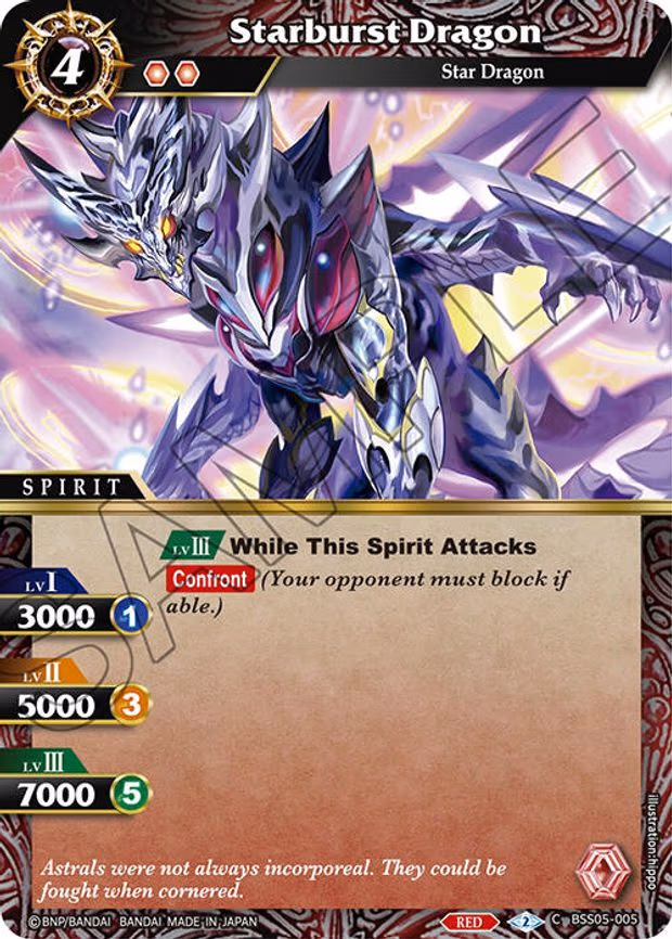 Starburst Dragon - Common (BSS05-005)