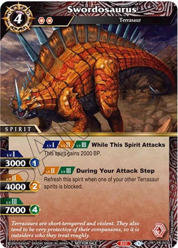 Swordosaurus - Promo (PR-003)