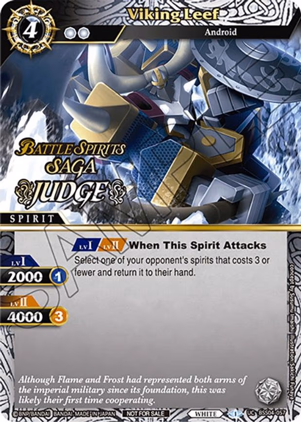 Viking Leef (Judge Pack Vol. 4) - Uncommon (BSS04-057)
