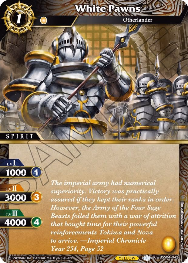 White Pawns - Common (BSS04-042)
