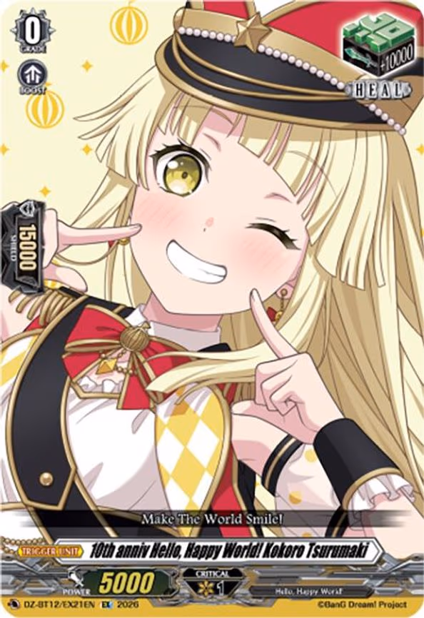 10th anniv Hello, Happy World! Kokoro Tsurumaki