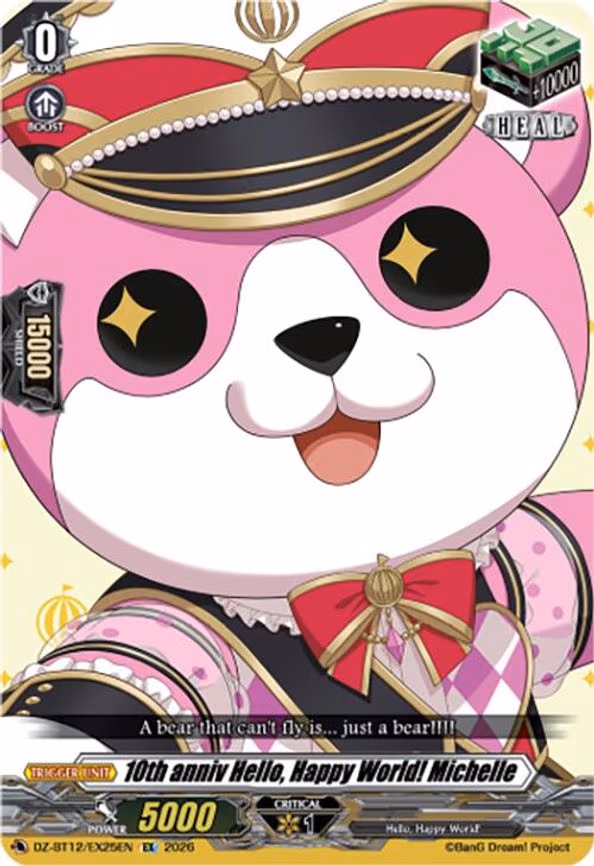 10th anniv Hello, Happy World! Michelle - EX (DZ-BT12/EX25EN)