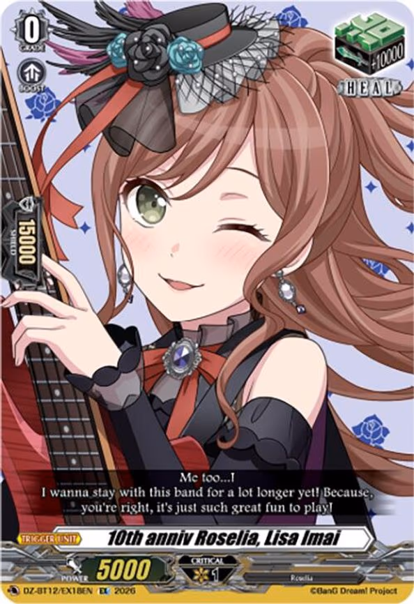 10th anniv Roselia, Lisa Imai - EX (DZ-BT12/EX18EN)