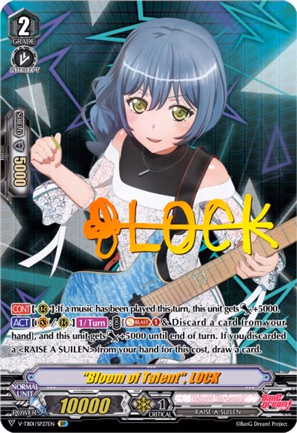 "Bloom of Talent", LOCK