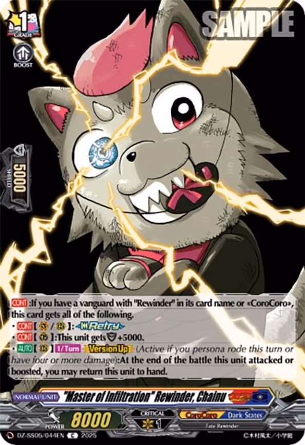 "Master of Infiltration" Rewinder, Chainu - C (DZ-SS05/044EN)