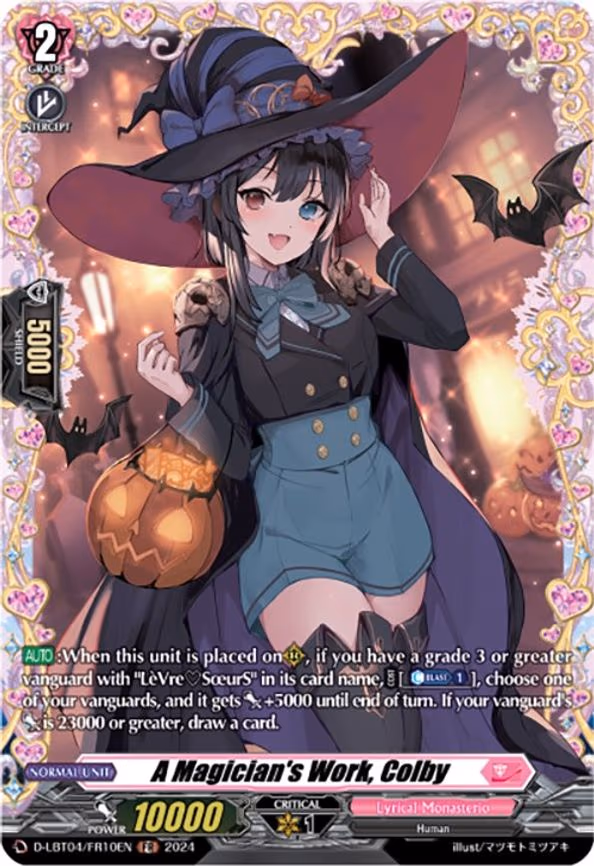 A Magician's Work, Colby
