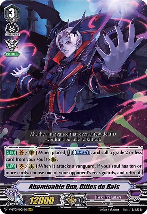 Abominable One, Gilles de Rais