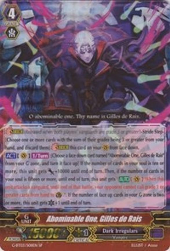 Abominable One, Gilles de Rais