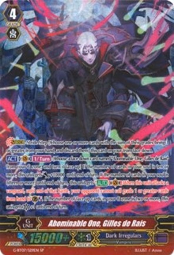 Abominable One, Gilles de Rais