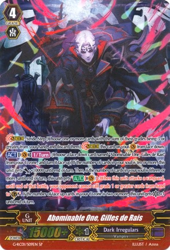 Abominable One, Gilles de Rais