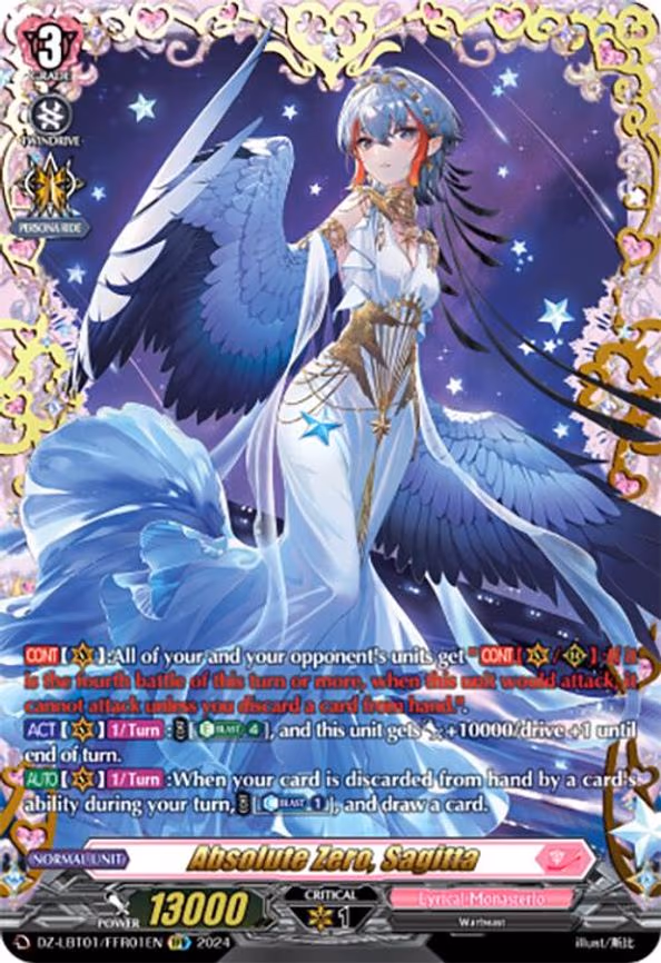 Absolute Zero, Sagitta