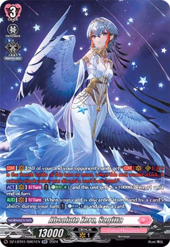 Absolute Zero, Sagitta
