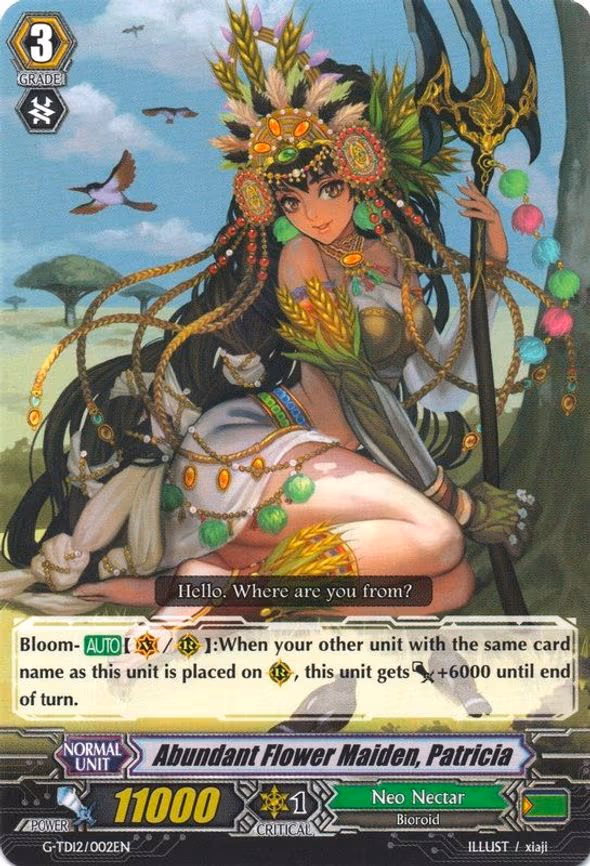 Abundant Flower Maiden, Patricia