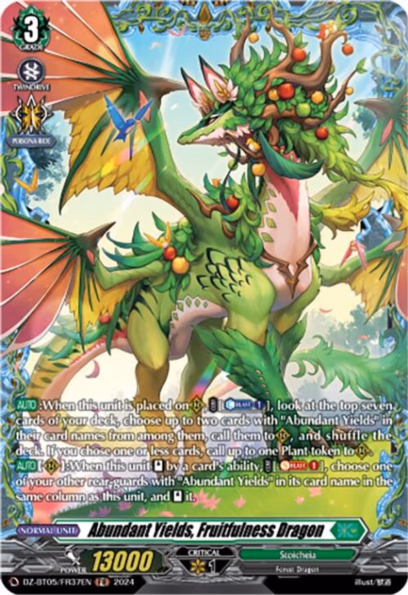 Abundant Yields, Fruitfulness Dragon