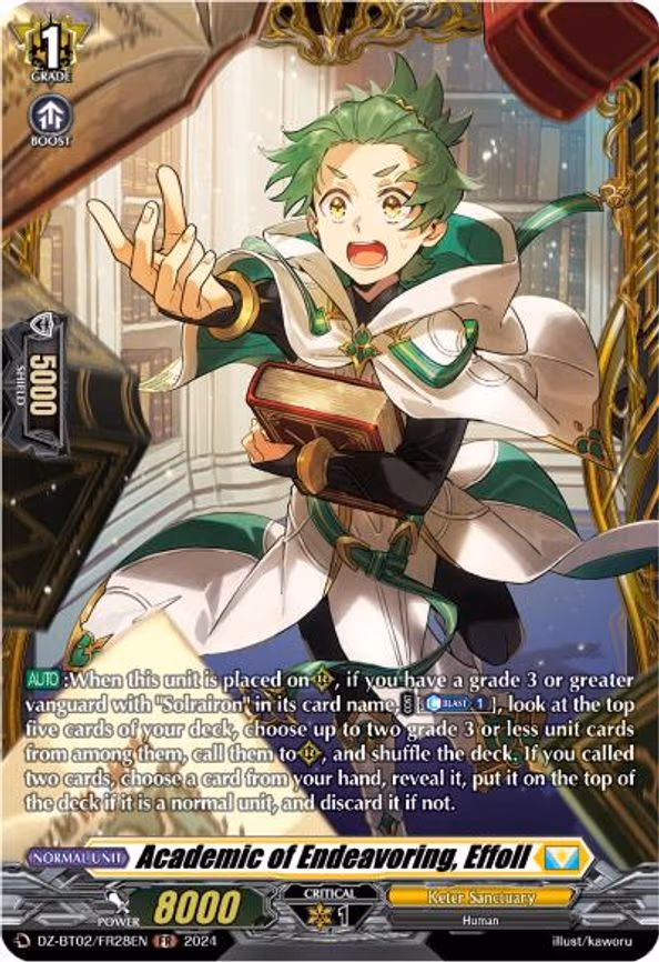 Academic of Endeavoring, Effoll