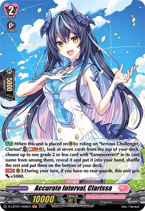 Accurate Interval, Clarissa (Holo)