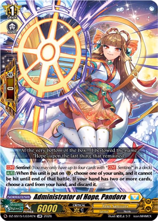 Administrator of Hope, Pandora - LGR (DZ-SS15/LG34EN)
