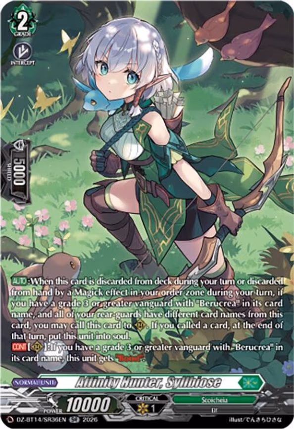 Affinity Hunter, Syllbiose