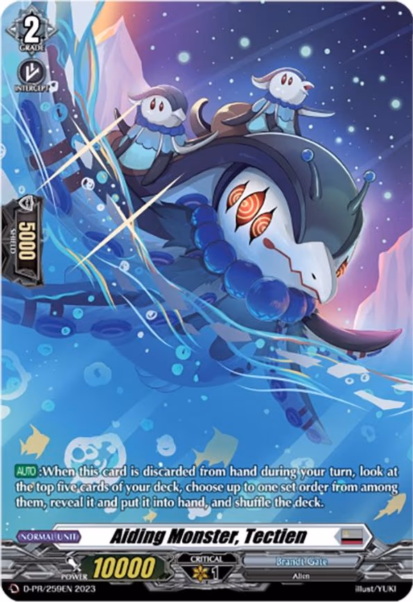 Aiding Monster, Tectien