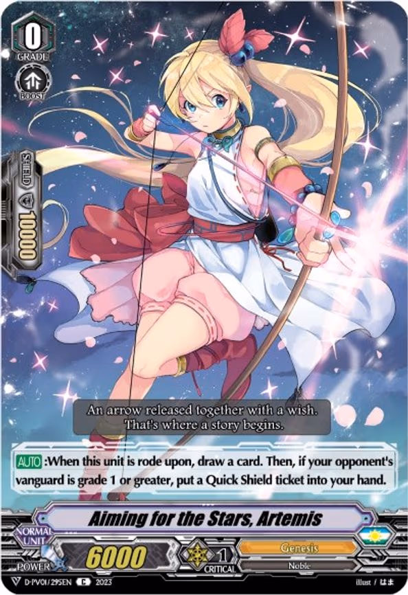 Aiming for the Stars, Artemis