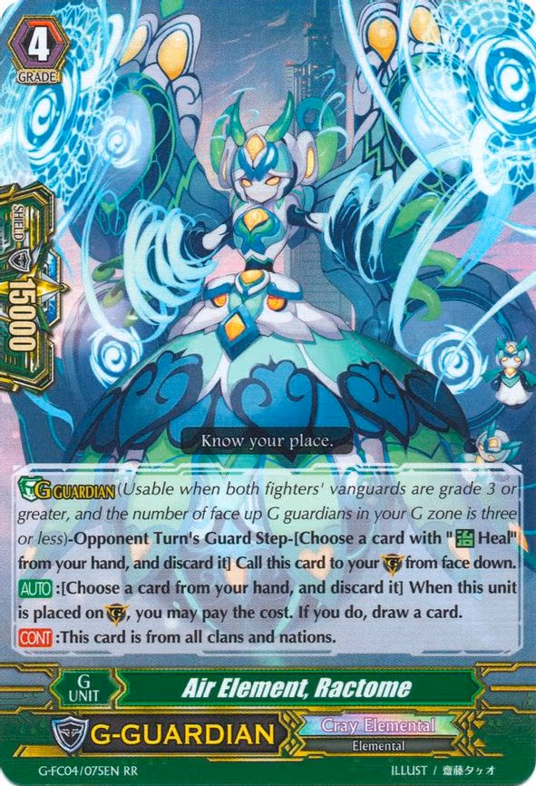 Air Element, Ractome