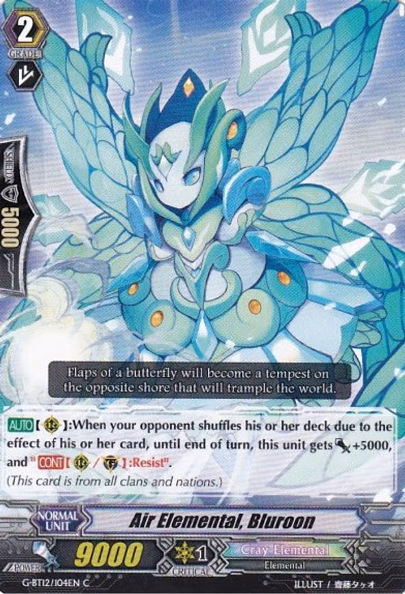Air Elemental, Bluroon