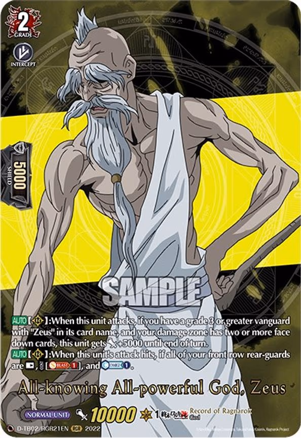 All-knowing All-powerful God, Zeus