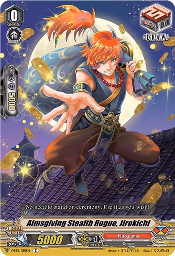 Almsgiving Stealth Rogue, Jirokichi