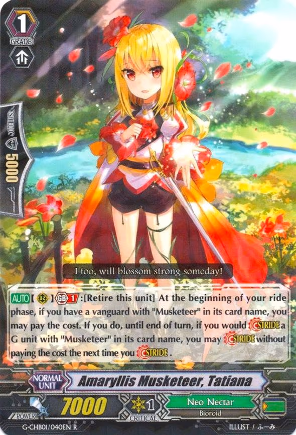 Amaryllis Musketeer, Tatiana