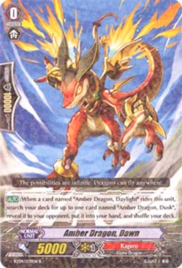 Amber Dragon, Dawn