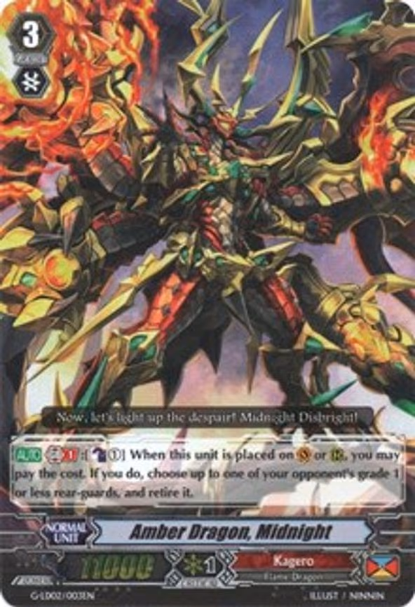 Amber Dragon, Midnight