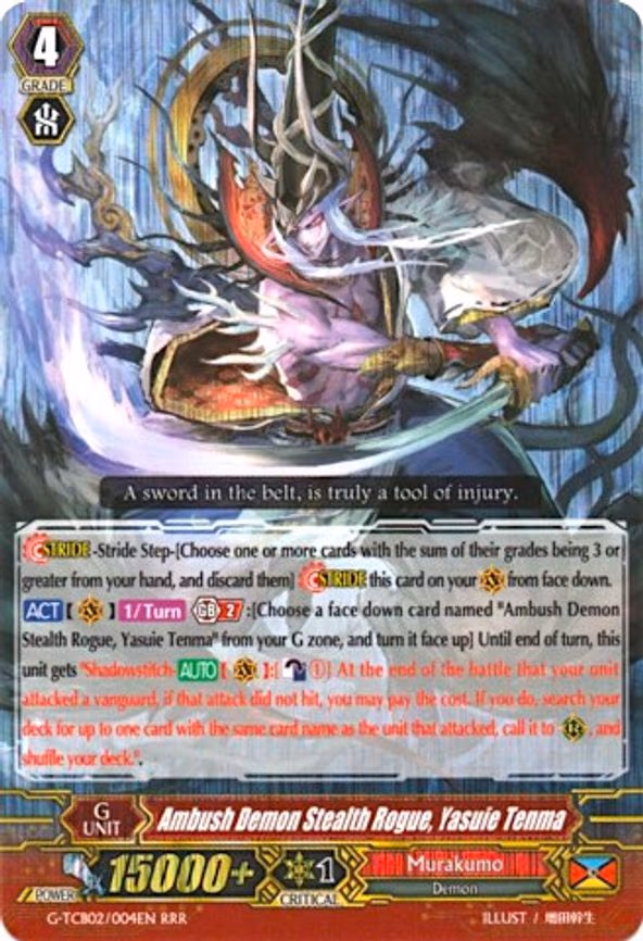 Ambush Demon Stealth Rogue, Yasuie Tenma