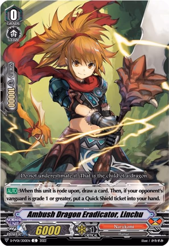 Ambush Dragon Eradicator, Linchu
