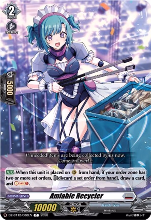Amiable Recycler - C (DZ-BT12/088EN)