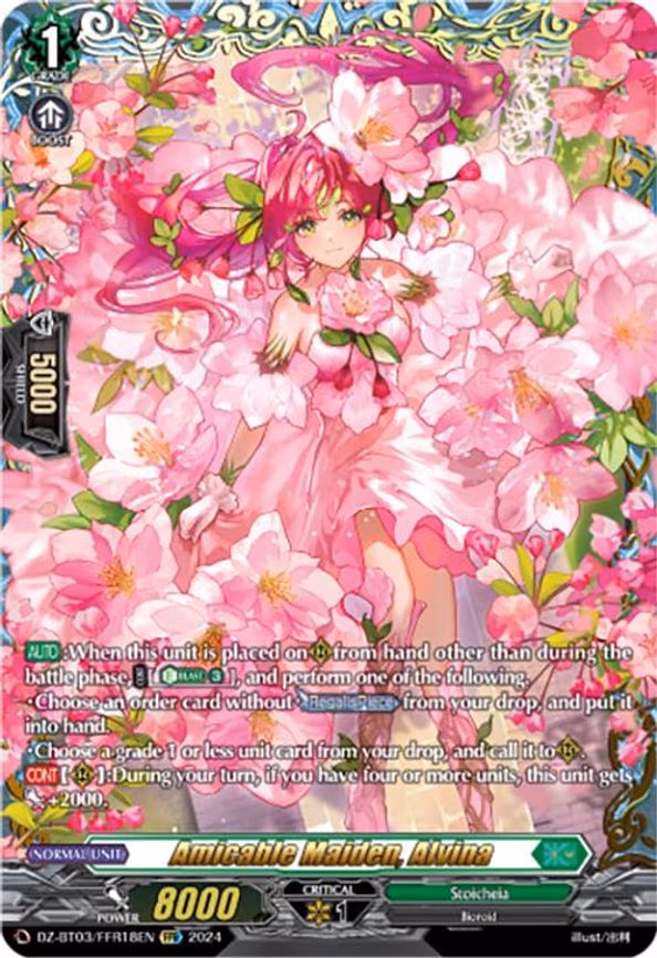 Amicable Maiden, Alvina
