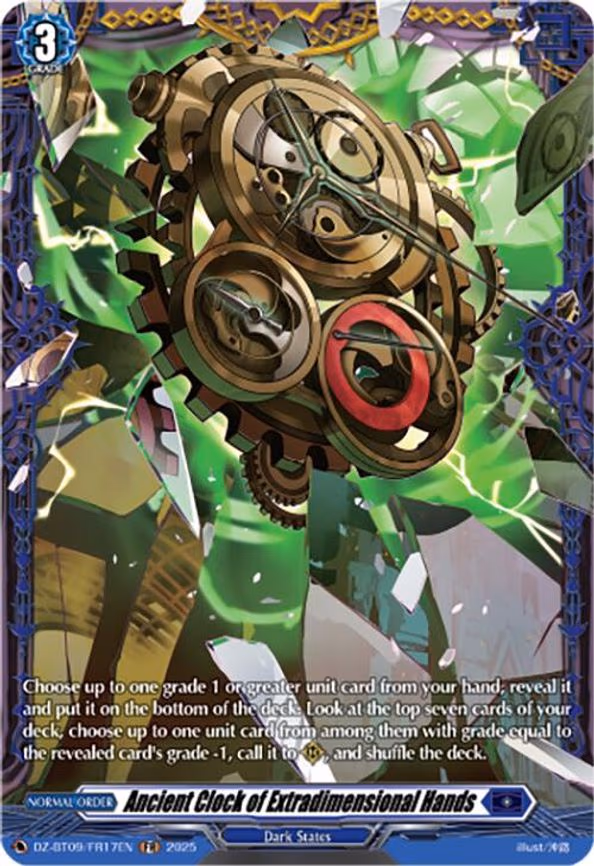 Ancient Clock of Extradimensional Hands