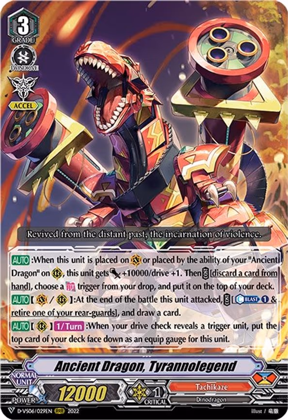 Ancient Dragon, Tyrannolegend