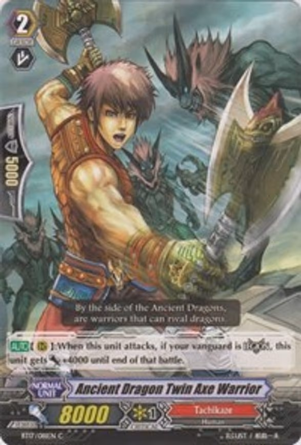 Ancient Dragon Twin Axe Warrior