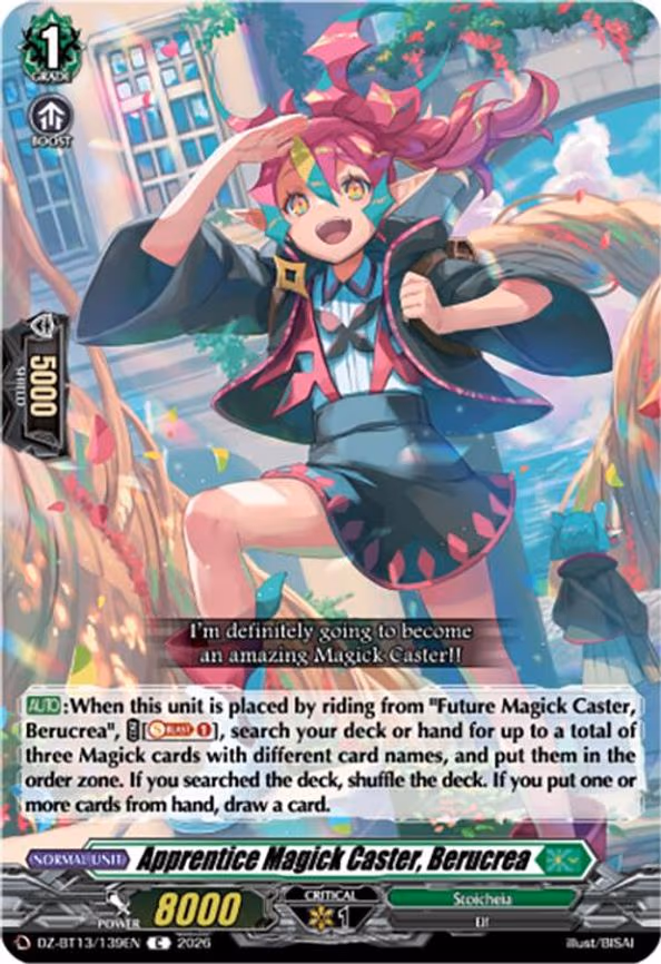 Apprentice Magick Caster, Berucrea