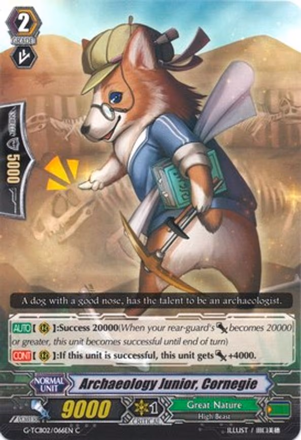 Archaeology Junior, Cornegie