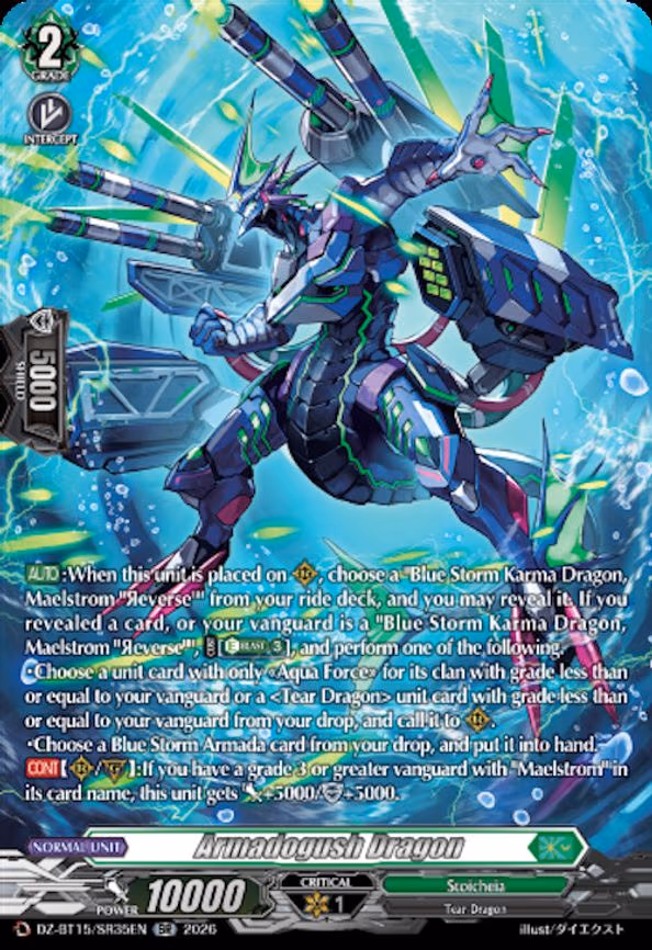 Armadogush Dragon - SR (DZ-BT15/SR35EN)