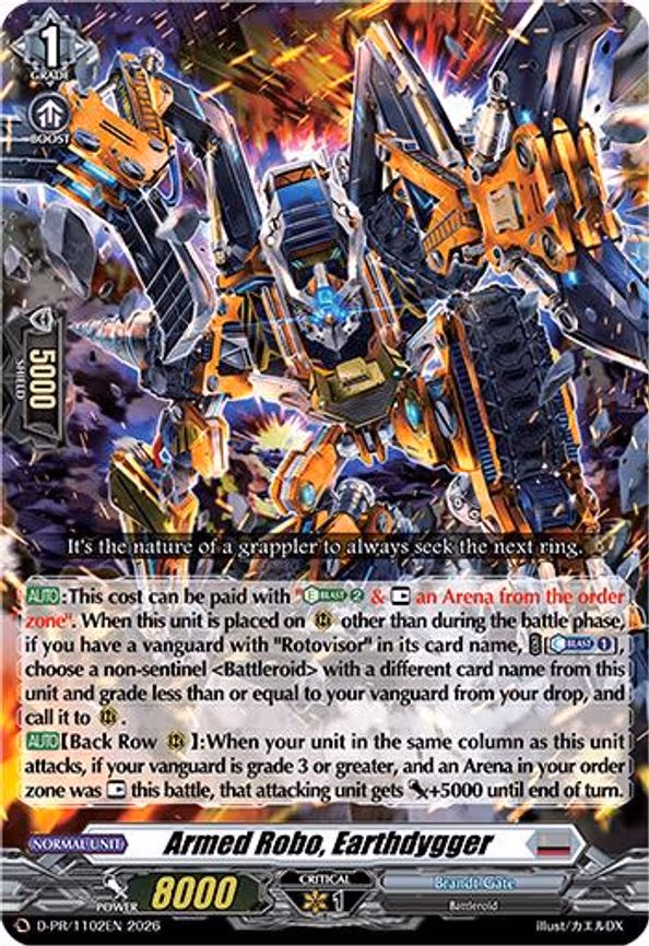 Armed Robo, Earthdygger - PR (D-PR/1102EN)