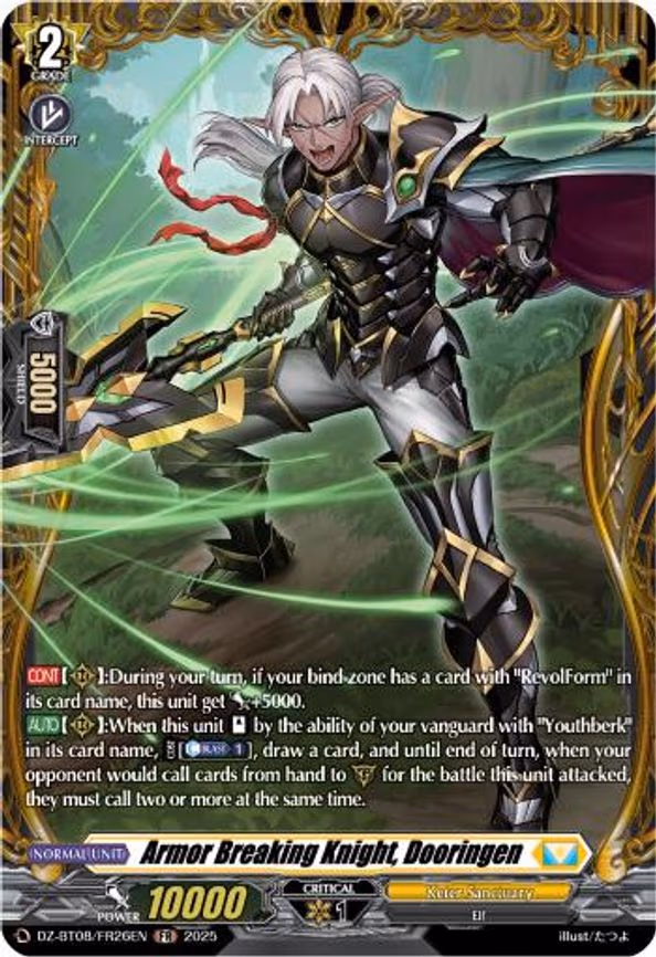 Armor Breaking Knight, Dooringen - FR (DZ-BT08/FR26EN)