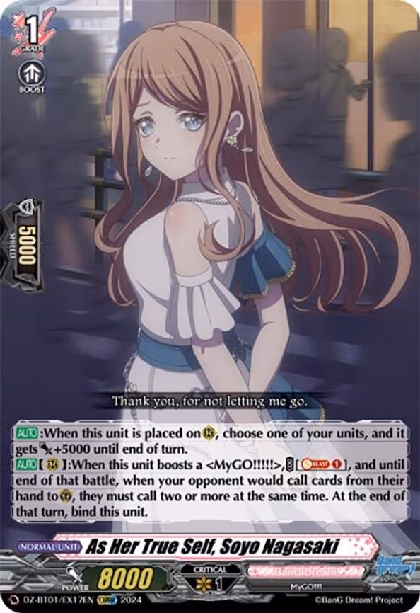 As Her True Self, Soyo Nagasaki