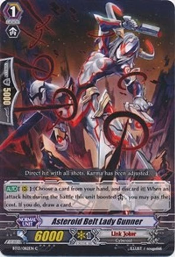 Asteroid Belt Lady Gunner