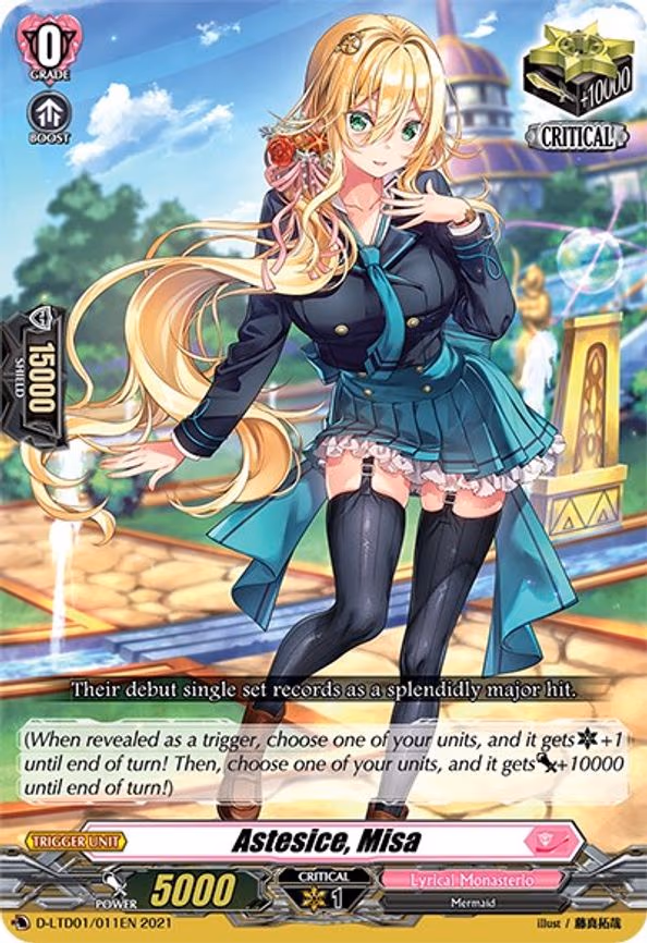 Astesice, Misa