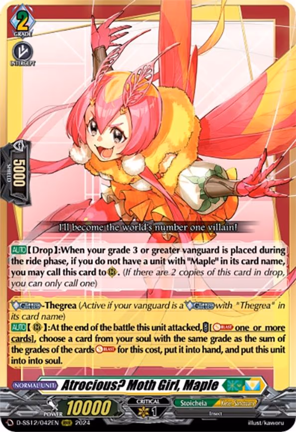 Atrocious? Moth Girl, Maple