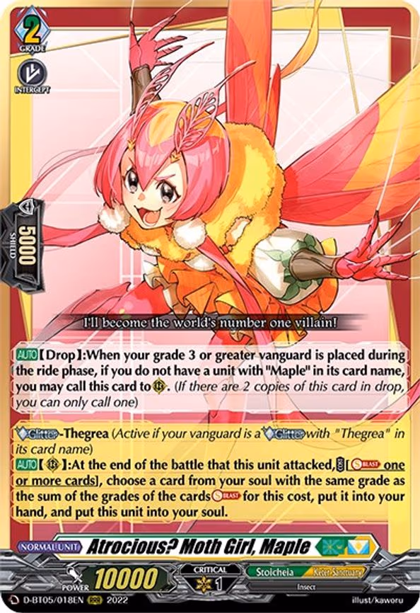 Atrocious? Moth Girl, Maple