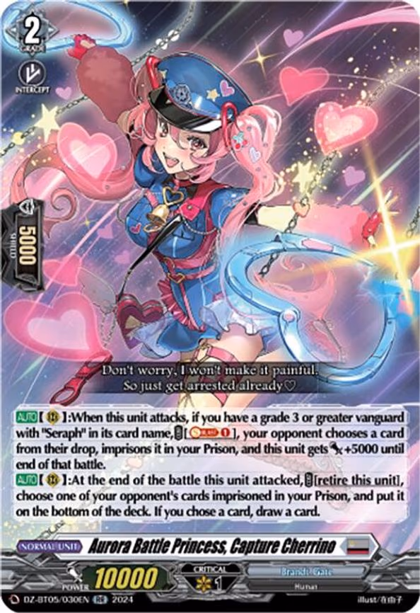 Aurora Battle Princess, Capture Cherrino